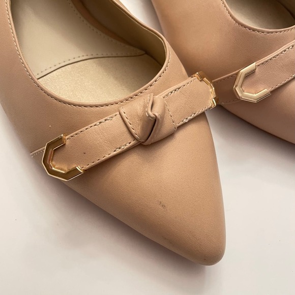 Cole Haan Tan Slingback Heels - Picture 4 of 12
